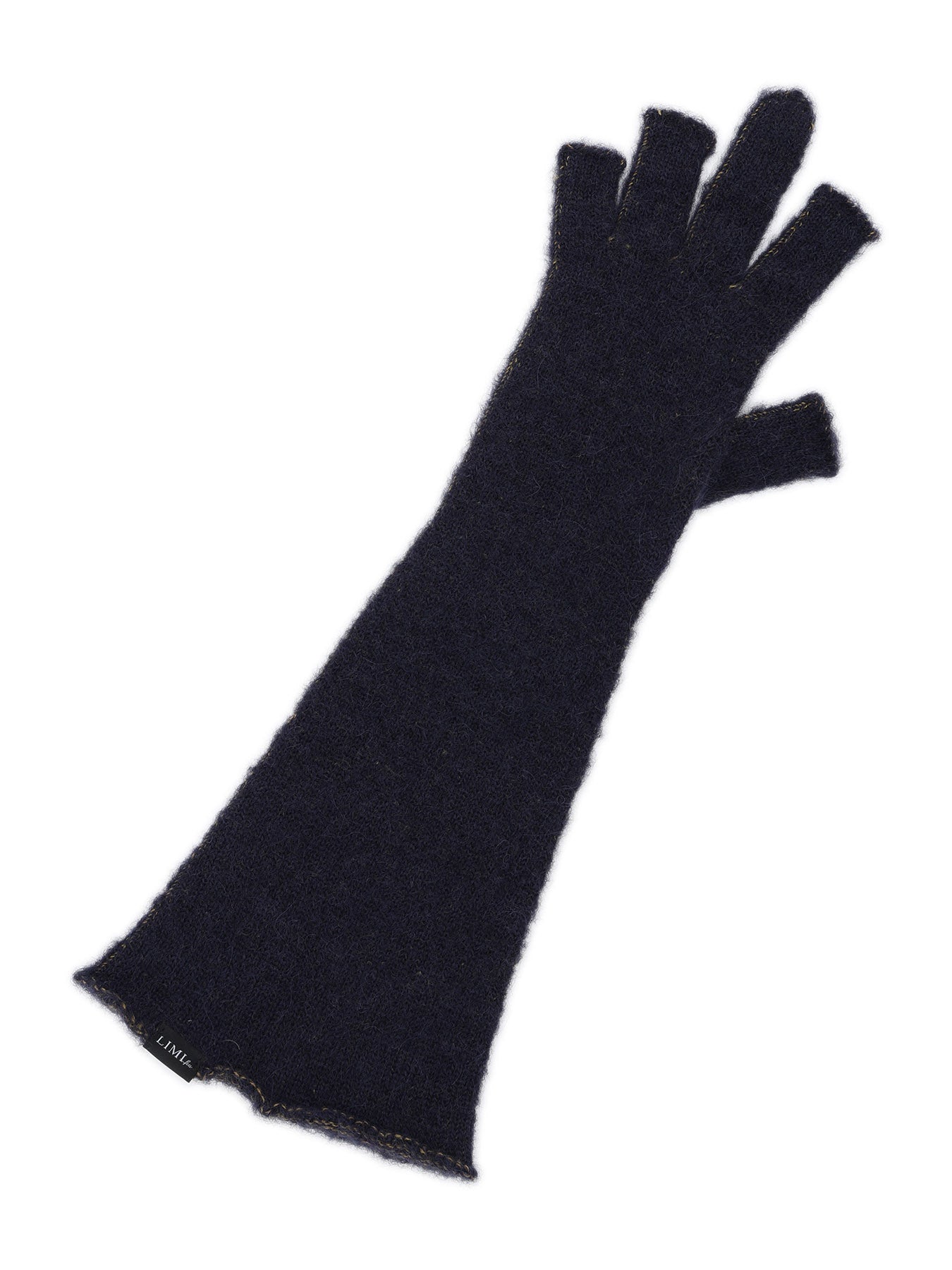 W/P SOFT KNIT FLARED MIDDLE FINGERLESS GLOVES