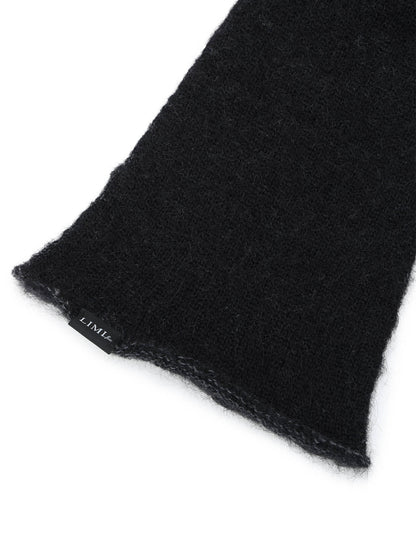 W/P SOFT KNIT FLARED MIDDLE FINGERLESS GLOVES