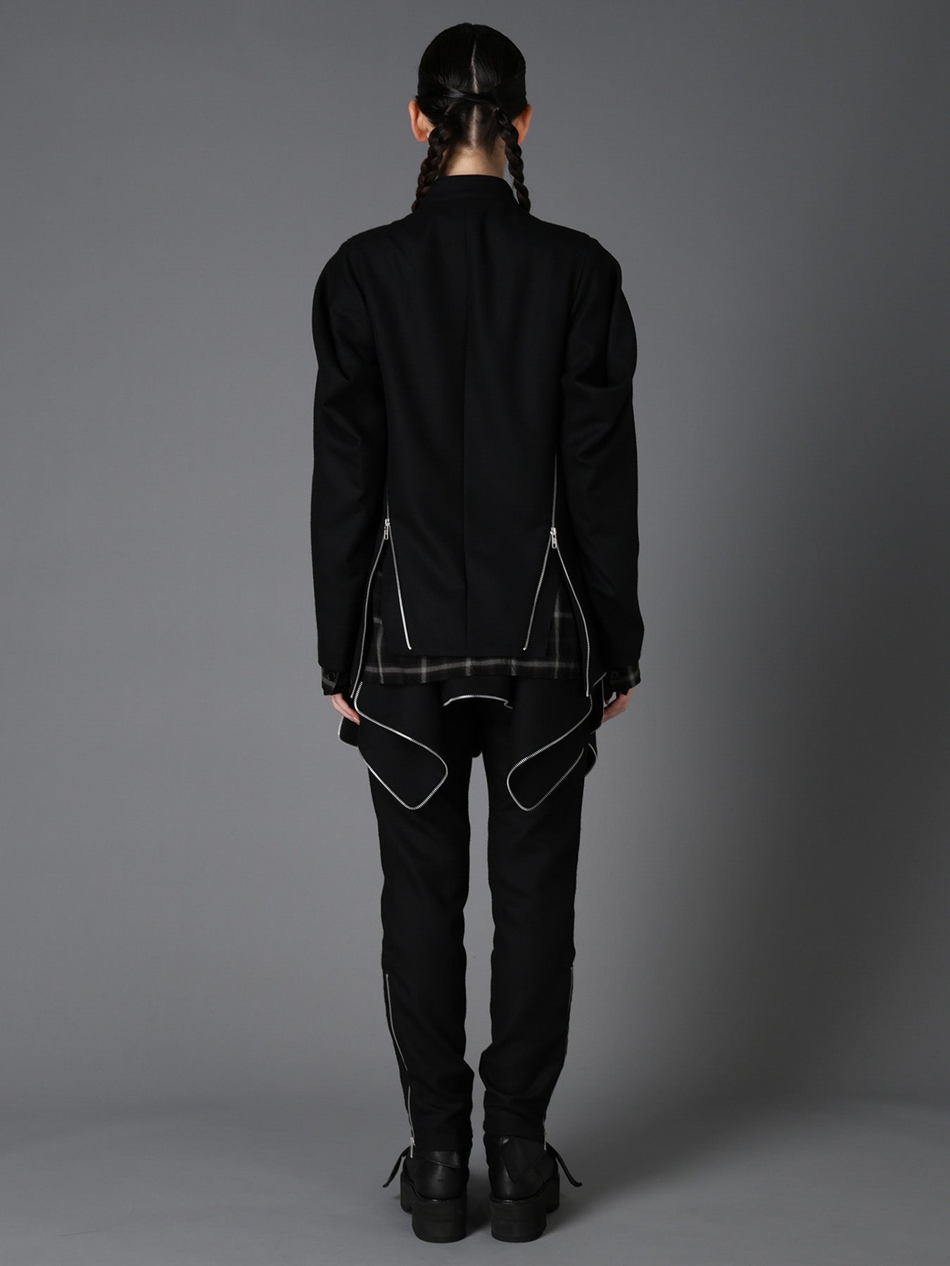 W/ SERGE STAND COLLAR BLOUSON – THE SHOP YOHJI YAMAMOTO