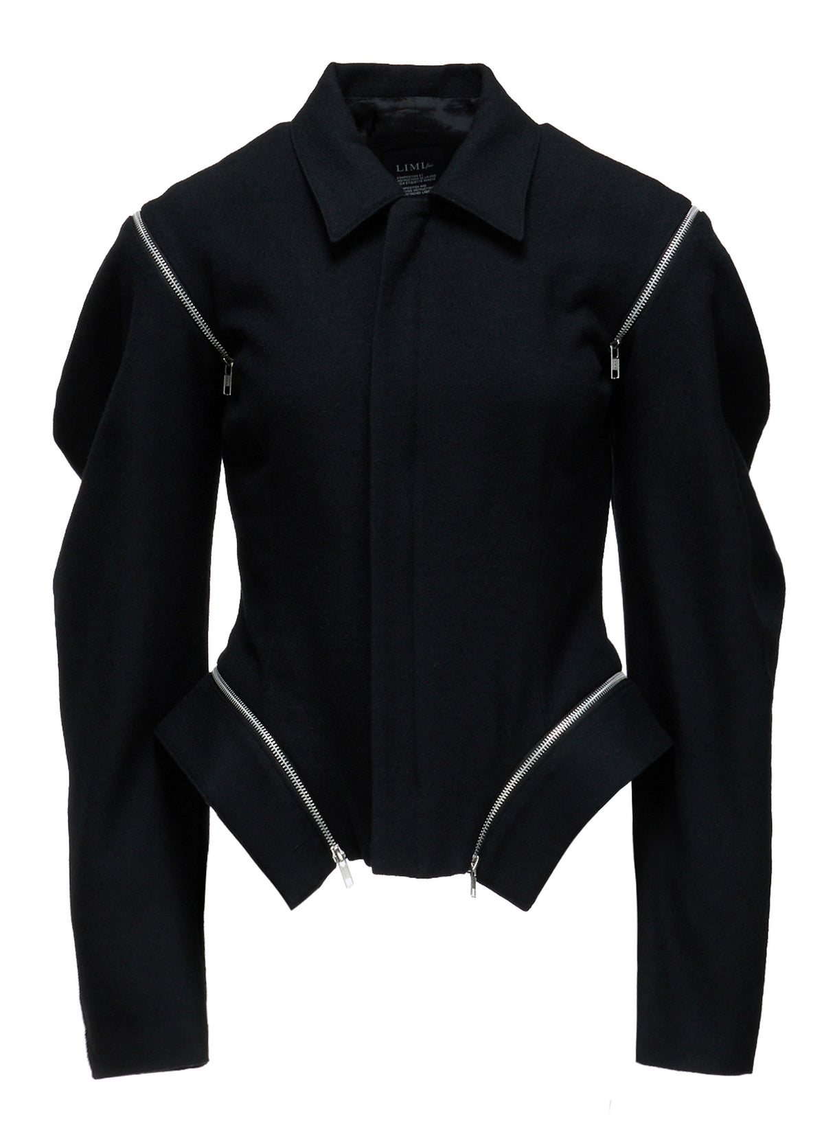W/ SERGE  ZIP PANEL BLOUSON