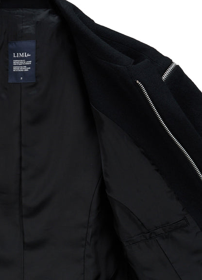 W/ SERGE  ZIP PANEL BLOUSON