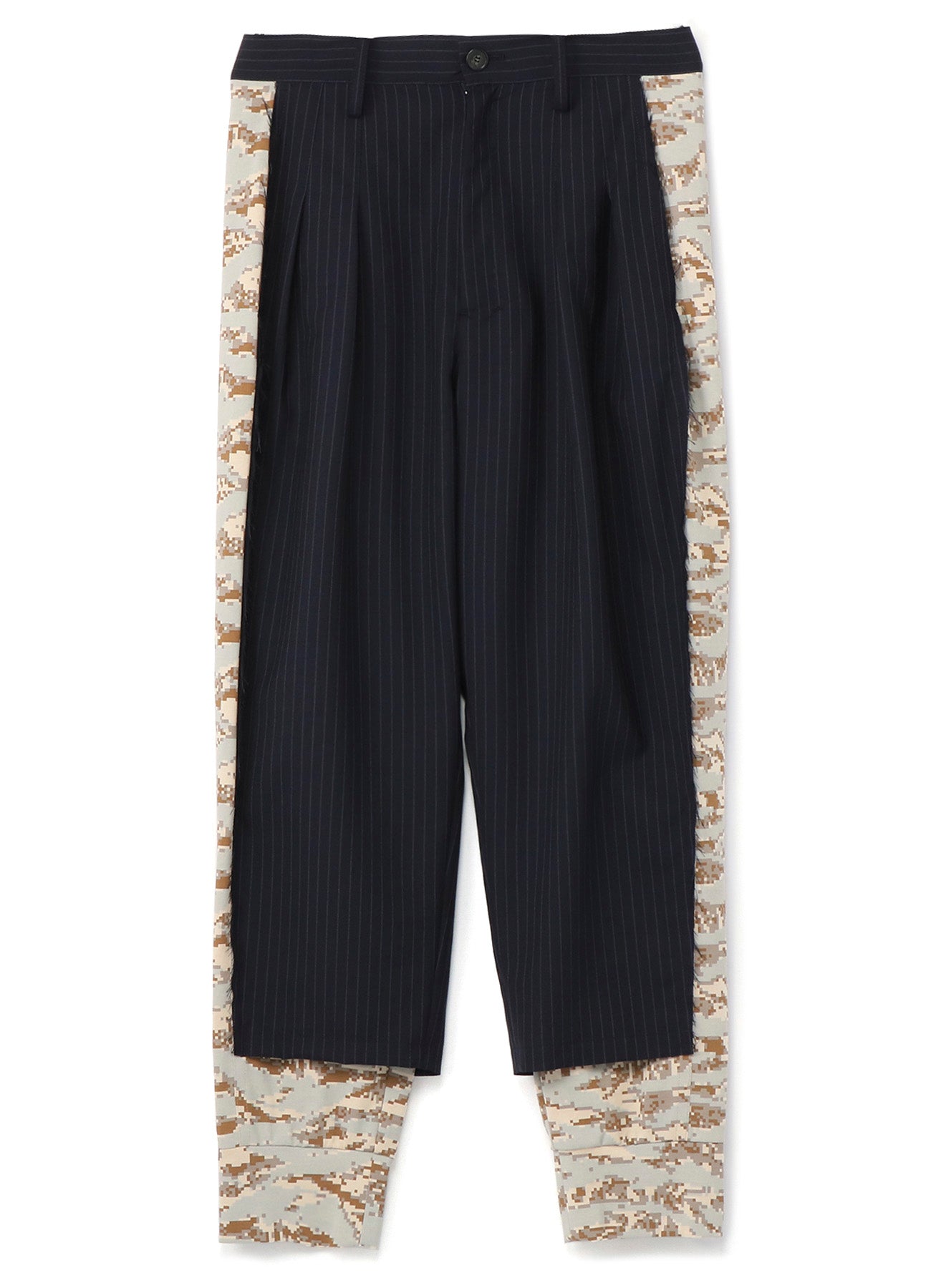 W/Pe Stripe 2 Tuck Pants