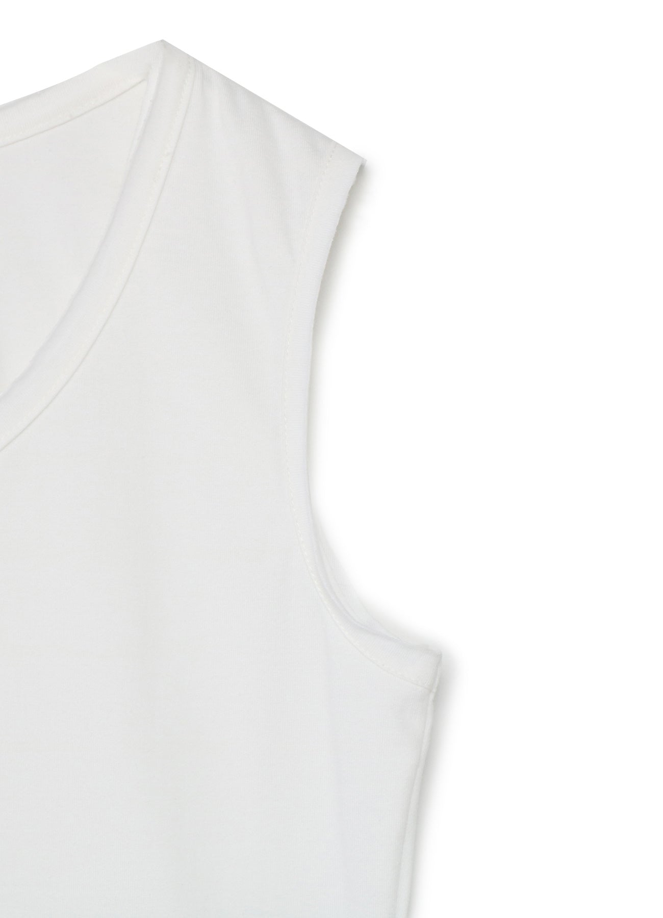 40/2 Cotton Plain stitch Back Open Tank