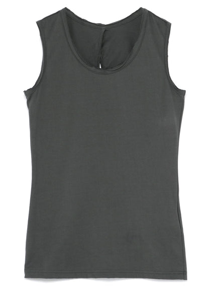 40/2 Cotton Plain stitch Back Open Tank