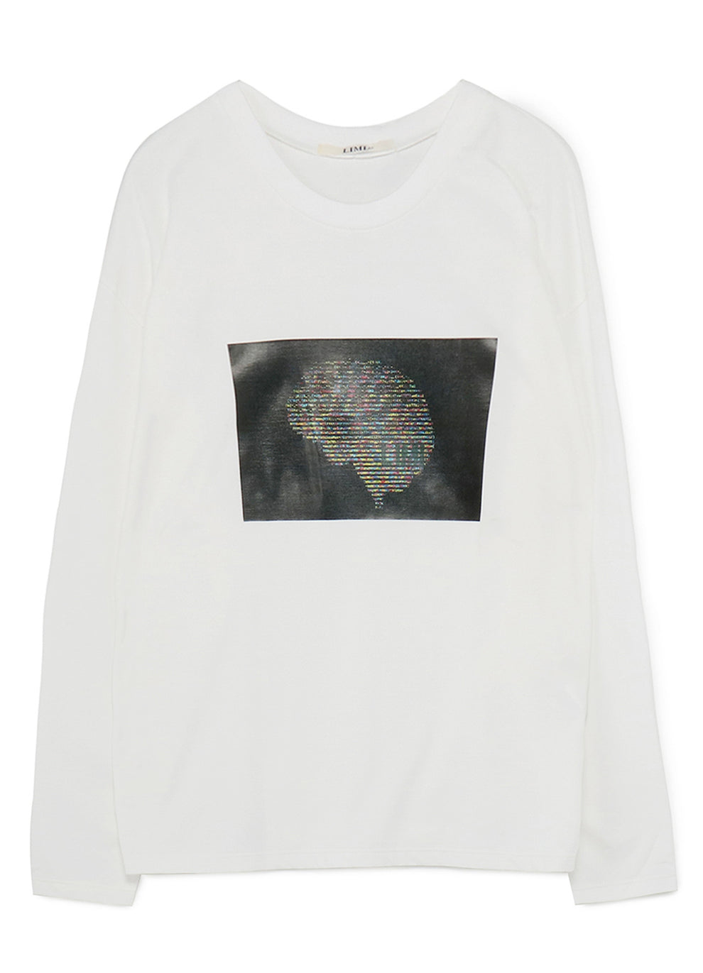 Ascii Brain Print Oversized Long T-Shirt – THE SHOP YOHJI YAMAMOTO