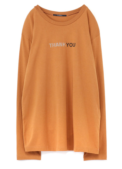 Fu*k You Print Oversized Long T-Shirt