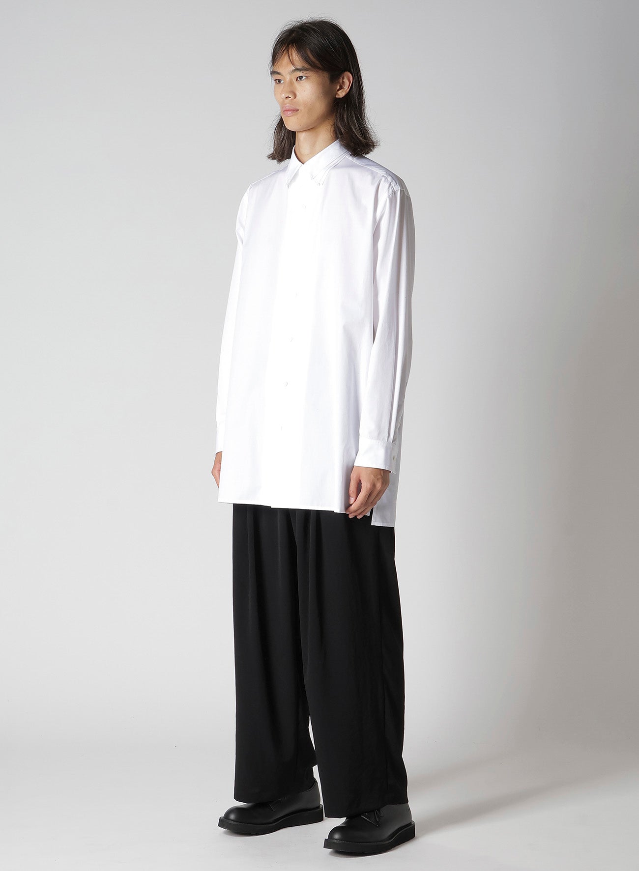 100/2 BROAD SHIRT WITH TRIPLE COLLAR