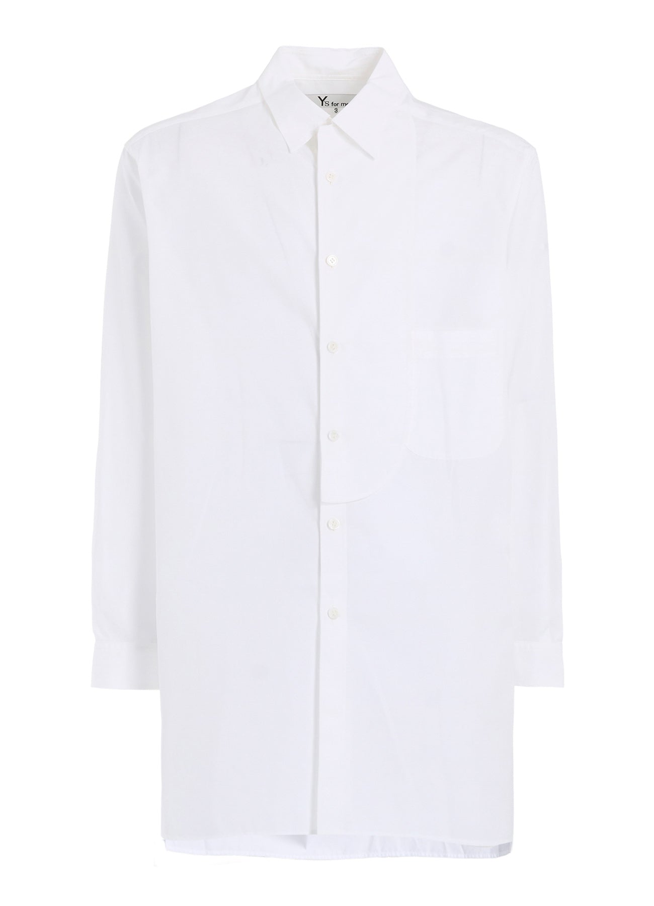 100/2 BROAD SHIRT WITH FRONT LEFT LAYER
