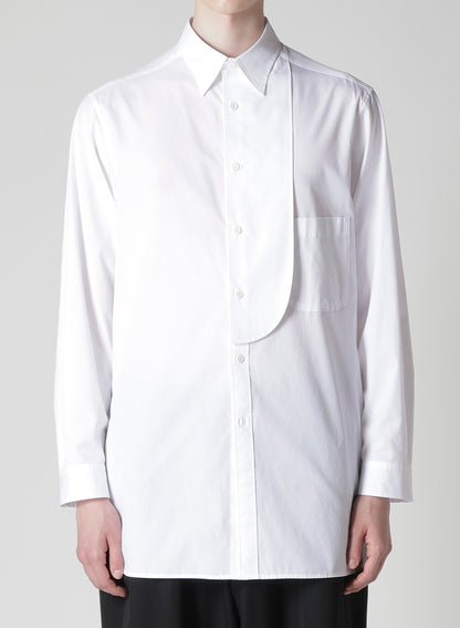 100/2 BROAD SHIRT WITH FRONT LEFT LAYER