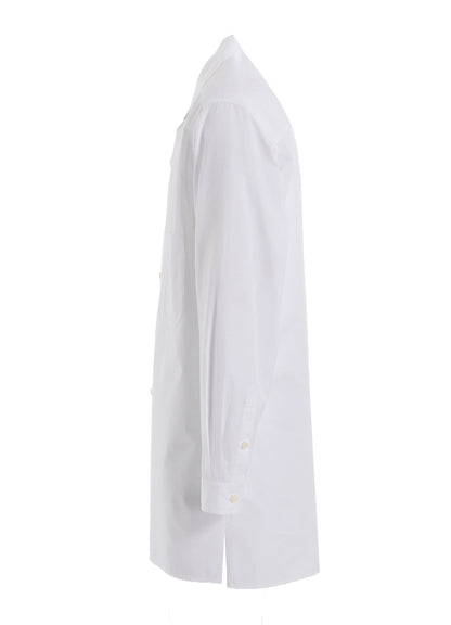 100/2 BROAD OPEN COLLAR SHIRT WITH LEFT CHEST POCKET