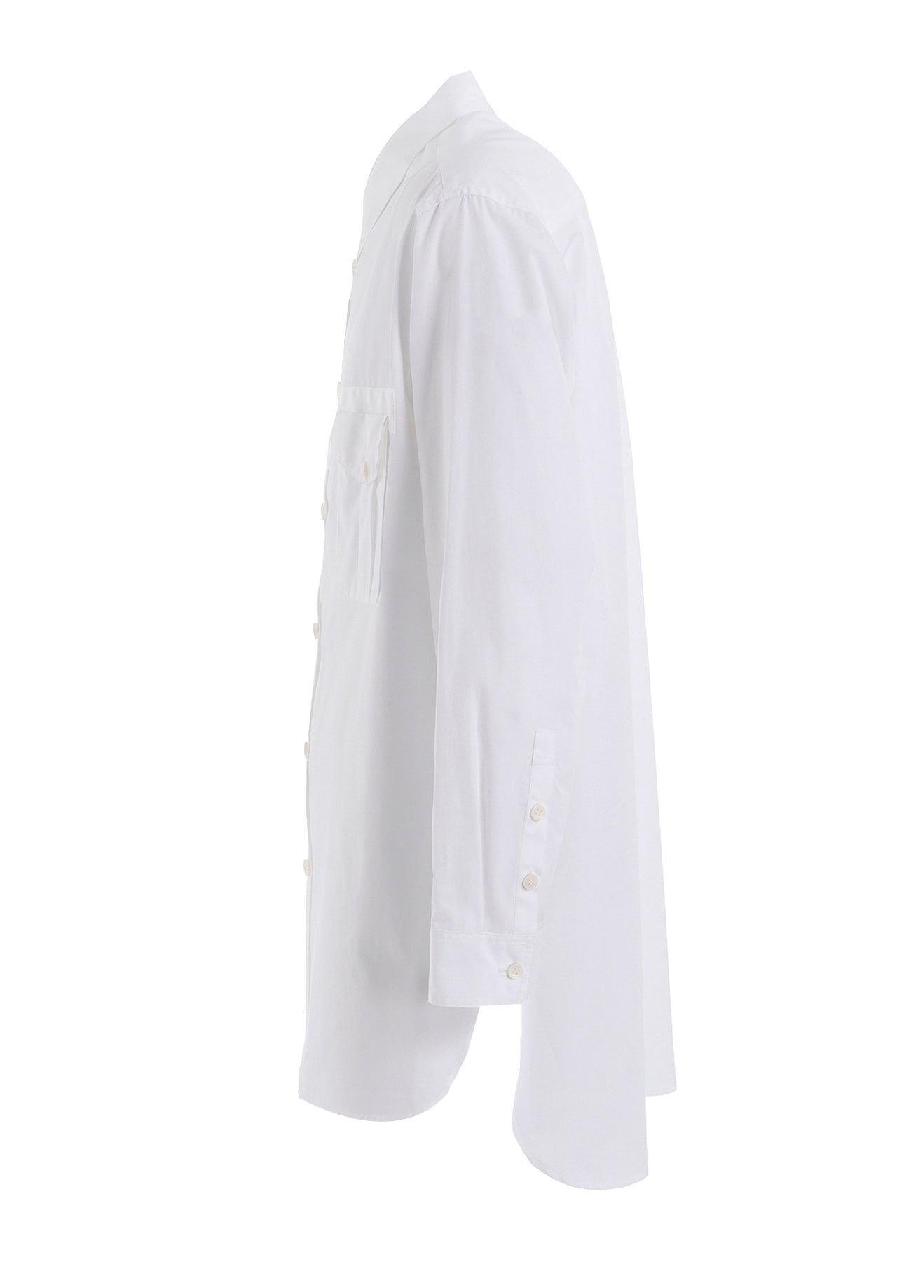 100/2 BROAD SHIRT WITH DOUBLE CHEST PATCH POCKETS