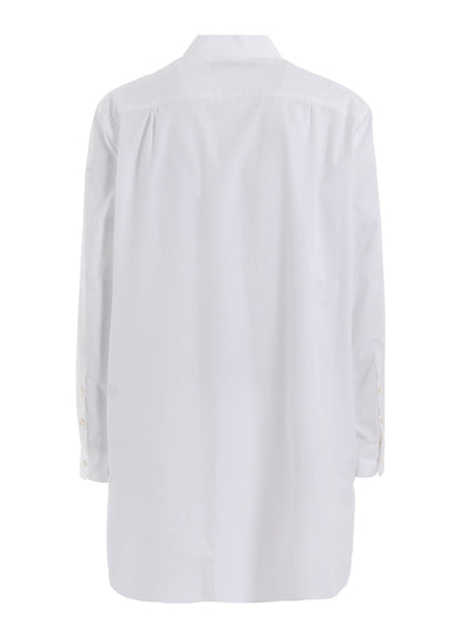 100/2 BROAD SHIRT WITH DOUBLE CHEST PATCH POCKETS