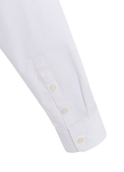 100/2 BROAD SHIRT WITH DOUBLE CHEST PATCH POCKETS