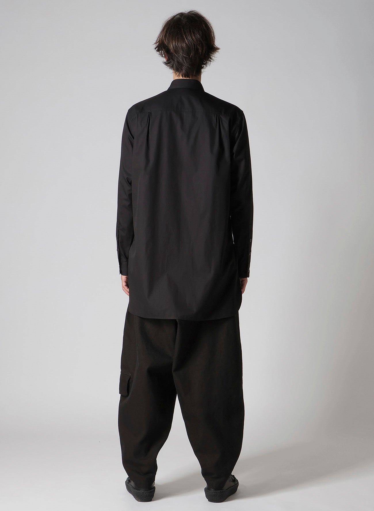 100/2 BROAD SHIRT WITH DOUBLE CHEST PATCH POCKETS