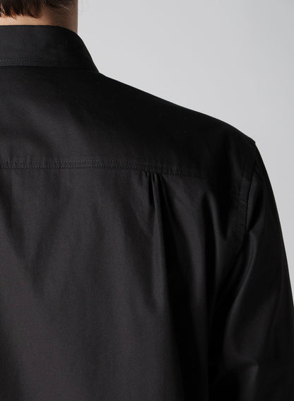 100/2 BROAD SHIRT WITH DOUBLE CHEST PATCH POCKETS