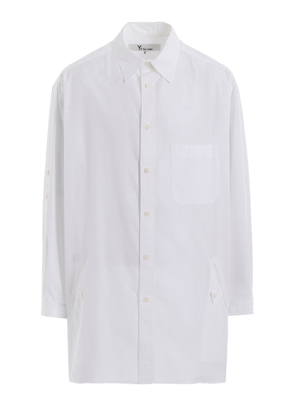100/2 BROAD SHIRT WITH TAB DETAIL