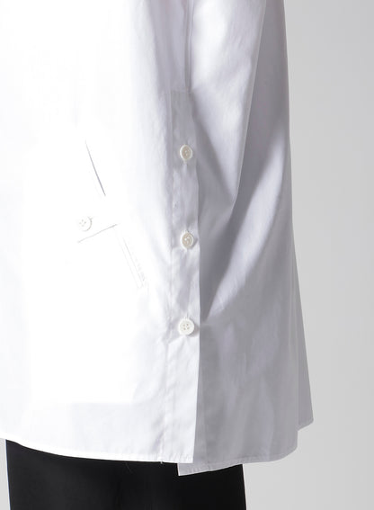 100/2 BROAD SHIRT WITH TAB DETAIL