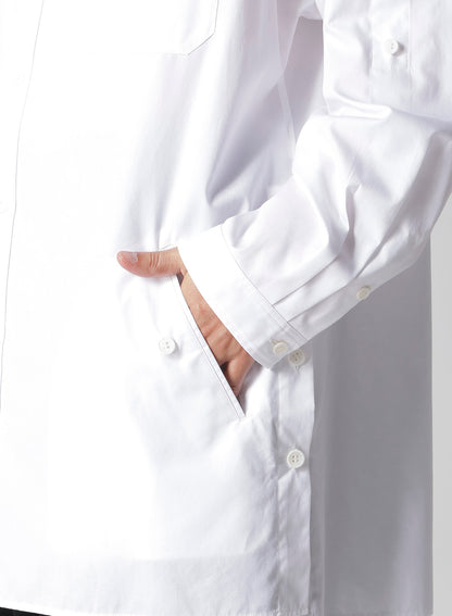 100/2 BROAD SHIRT WITH TAB DETAIL