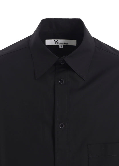 100/2 BROAD SHIRT WITH TAB DETAIL