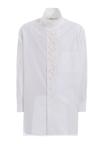 100/2 BROAD LONG SLEEVE SHIRT WITH MANY BUTTONS