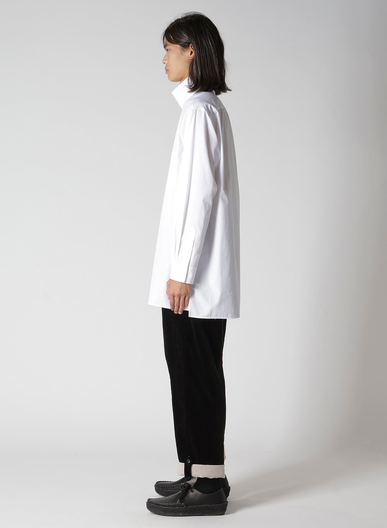 100/2 BROAD LONG SLEEVE SHIRT WITH MANY BUTTONS