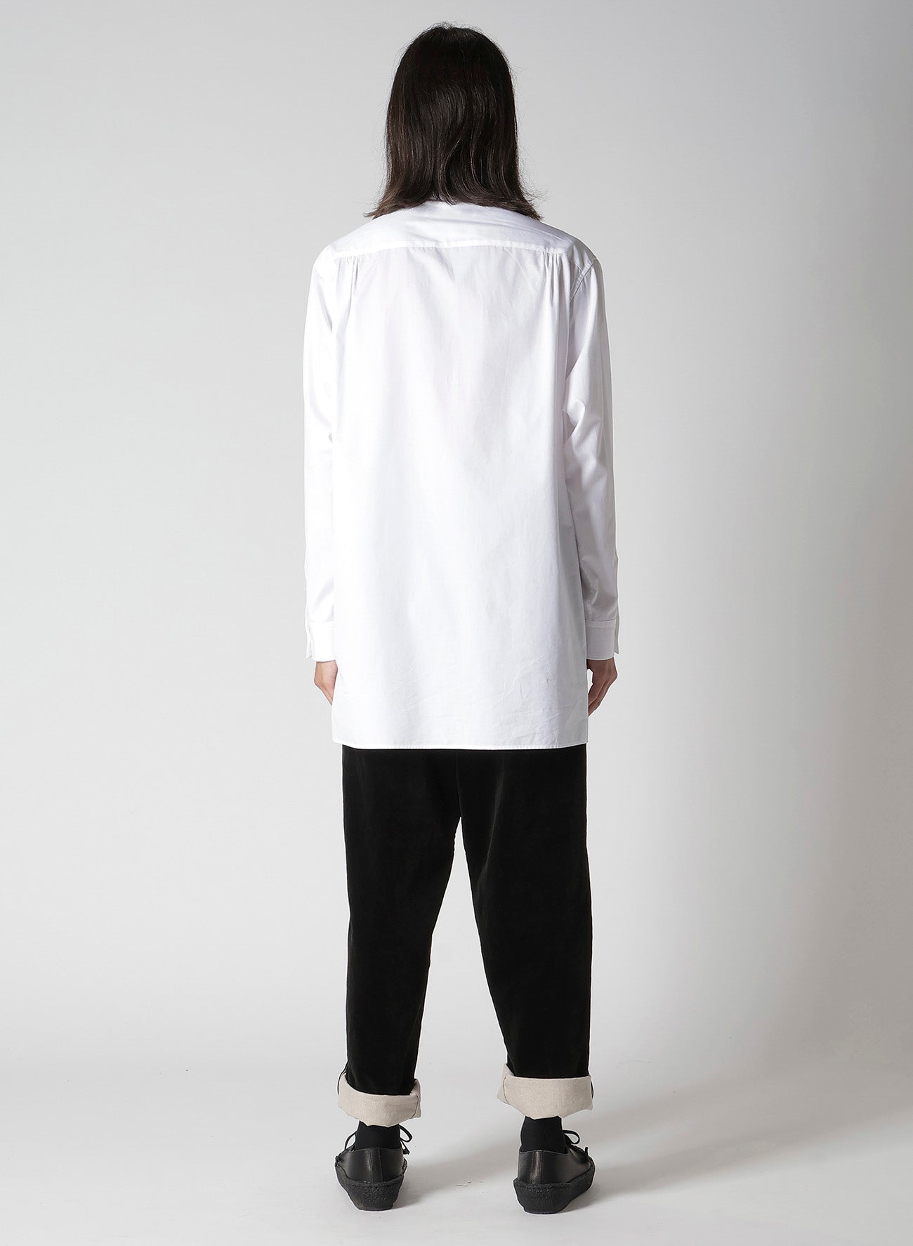 100/2 BROAD LONG SLEEVE SHIRT WITH MANY BUTTONS – THE SHOP YOHJI