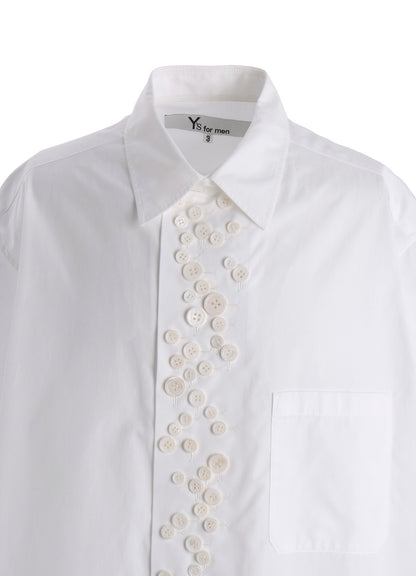100/2 BROAD SHORT SLEEVE SHIRT WITH MANY BUTTONS