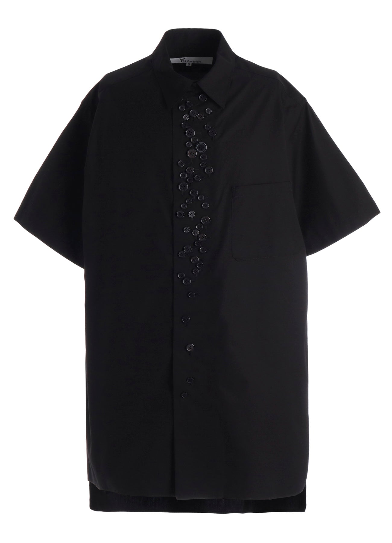 トップス 25SS Yohji Yamamoto Short-length shirt 2 25SS Yohji Yamamoto Short-length shirt 2