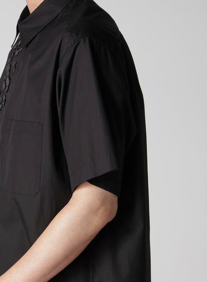 100/2 BROAD SHORT SLEEVE SHIRT WITH MANY BUTTONS