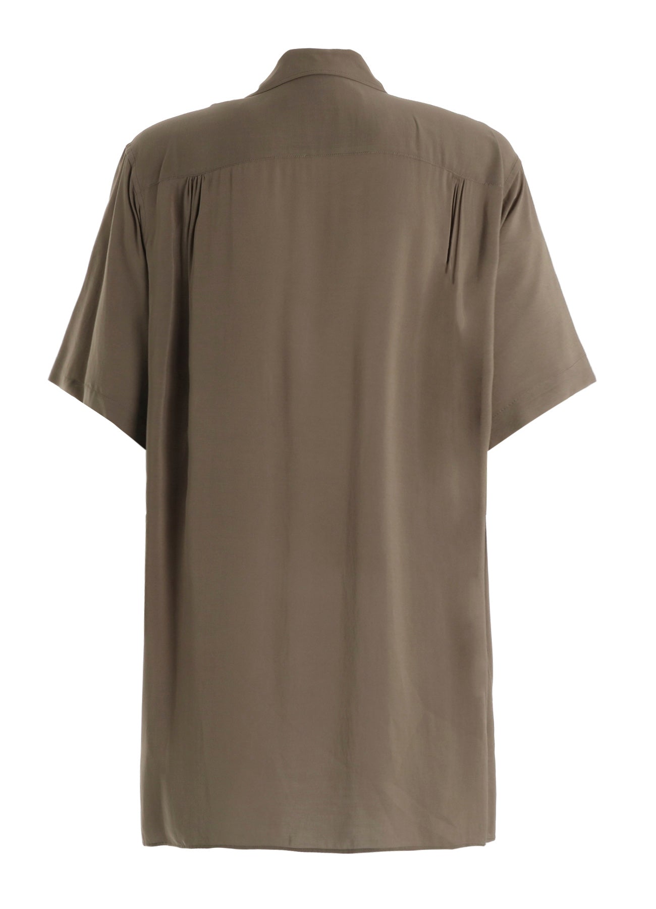 RAYON SHORT SLEEVE SHIRT WITH MANY BUTTONS – THE SHOP YOHJI YAMAMOTO