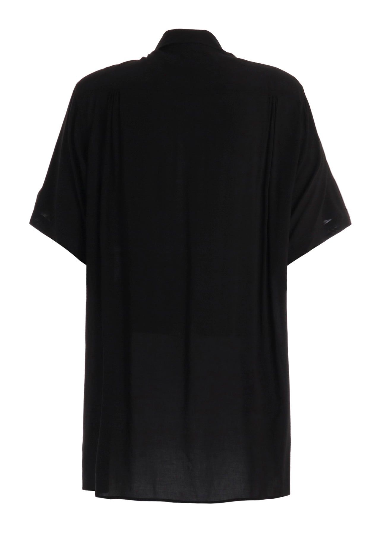 RAYON SHORT SLEEVE SHIRT WITH MANY BUTTONS – THE SHOP YOHJI YAMAMOTO