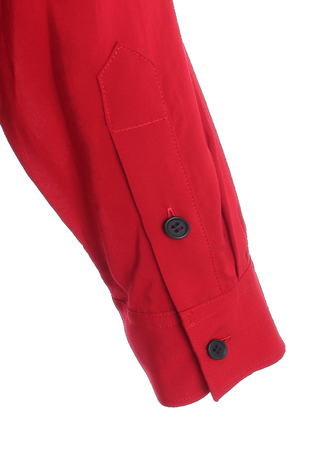 RAYON LONG SLEEVE SHIRT WITH MANY BUTTONS – THE SHOP YOHJI YAMAMOTO