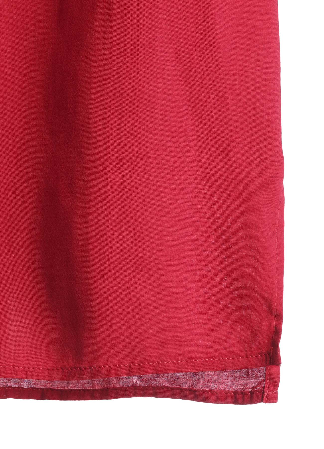 RAYON LONG SLEEVE SHIRT WITH MANY BUTTONS