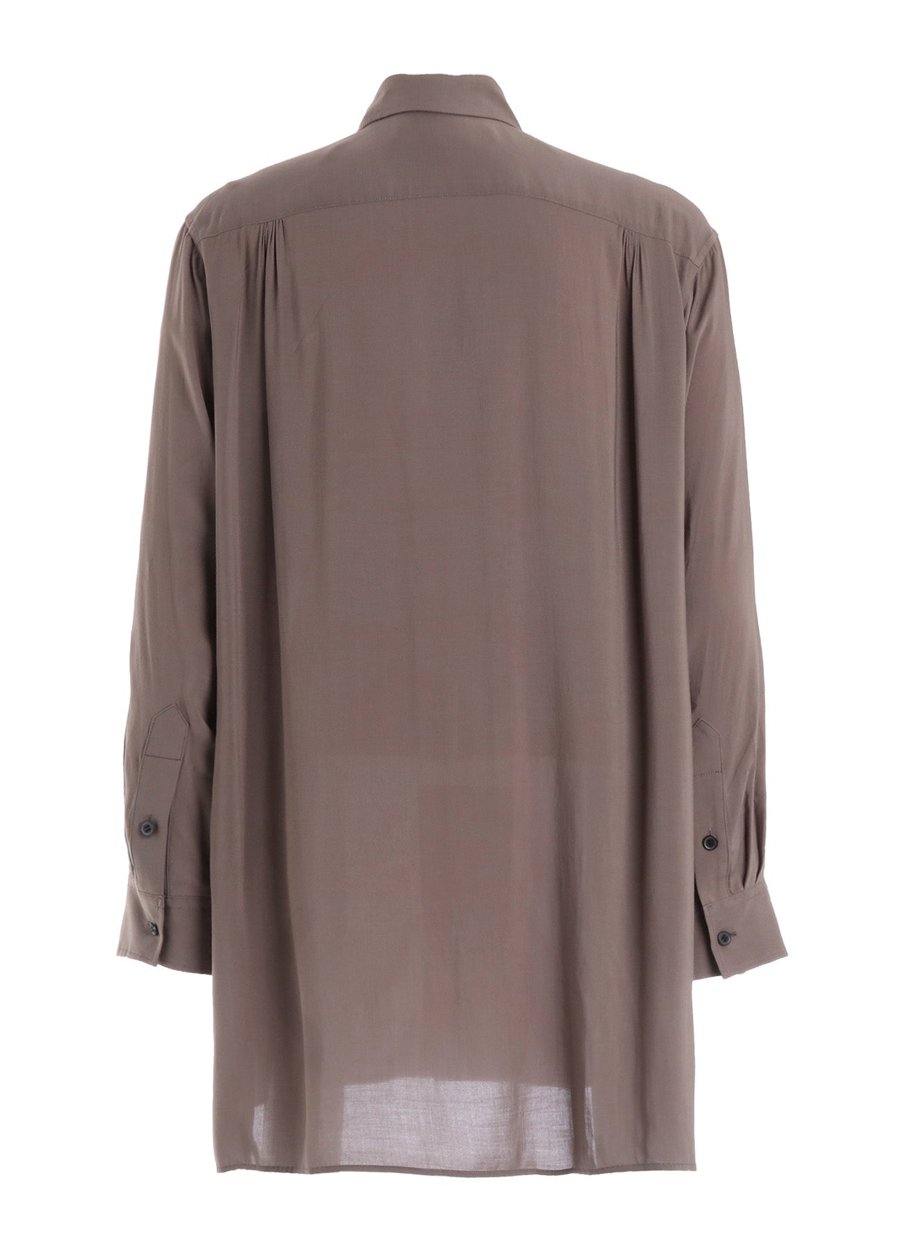 RAYON LONG SLEEVE SHIRT WITH MANY BUTTONS