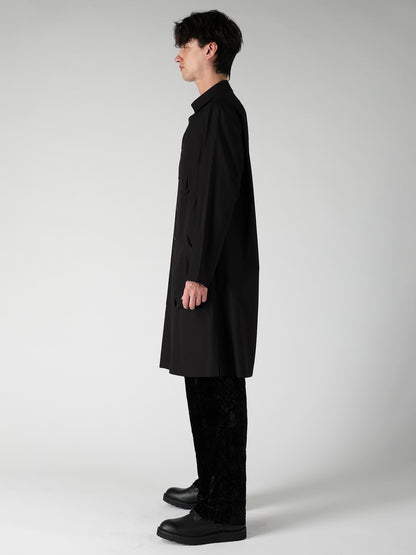 FRONT-POCKET LONG SHIRT