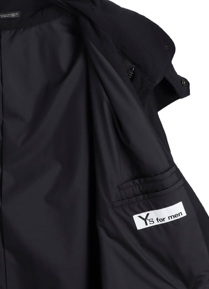 NYLON TASLAN MOD COAT WITH THINSULATE