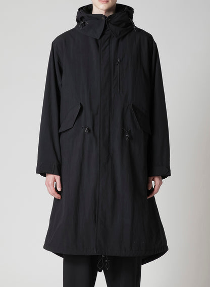 NYLON TASLAN MOD COAT WITH THINSULATE