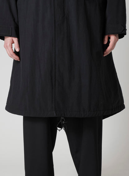 NYLON TASLAN MOD COAT WITH THINSULATE