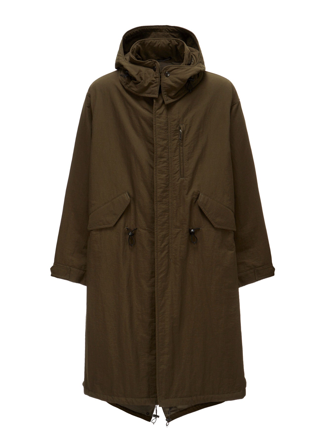 NYLON TASLAN MOD COAT WITH THINSULATE