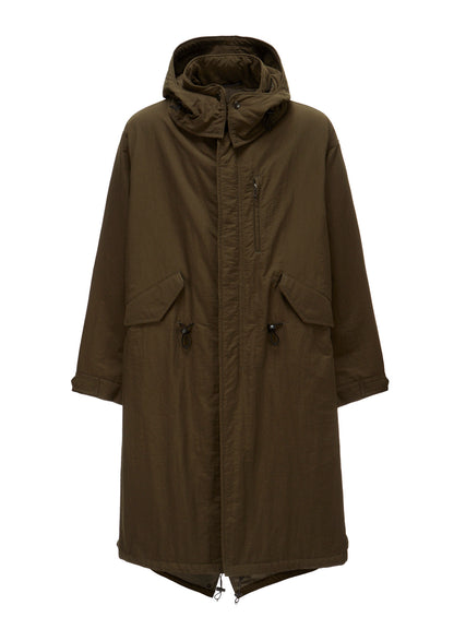 NYLON TASLAN MOD COAT WITH THINSULATE