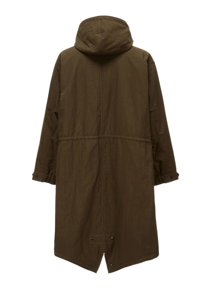 NYLON TASLAN MOD COAT WITH THINSULATE