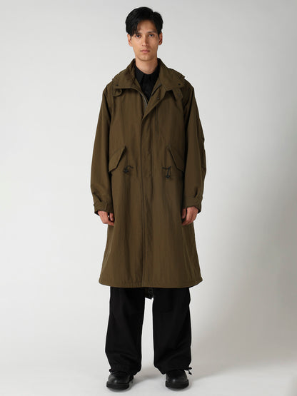 NYLON TASLAN MOD COAT WITH THINSULATE