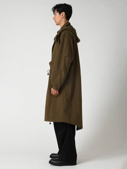 NYLON TASLAN MOD COAT WITH THINSULATE