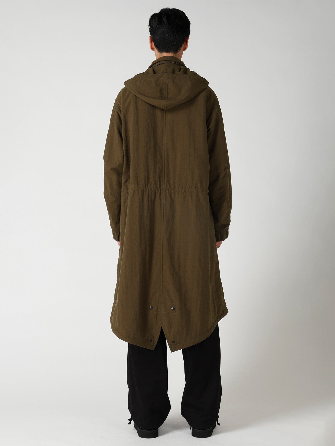 NYLON TASLAN MOD COAT WITH THINSULATE