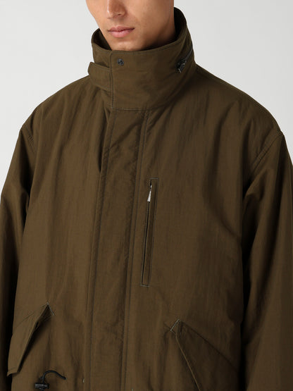 NYLON TASLAN MOD COAT WITH THINSULATE