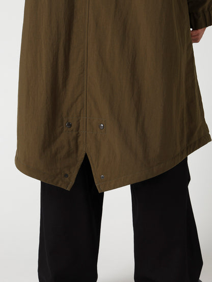 NYLON TASLAN MOD COAT WITH THINSULATE