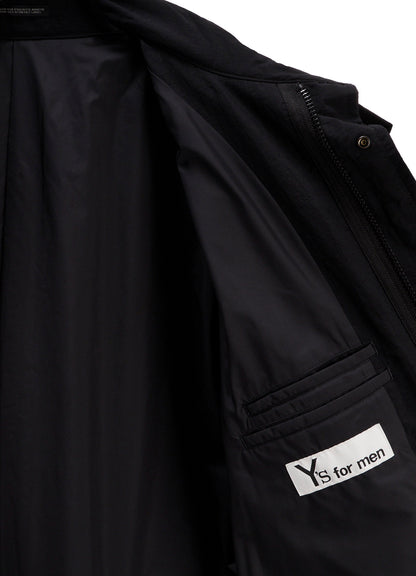 NYLON TASLAN MOD COAT WITH THINSULATE