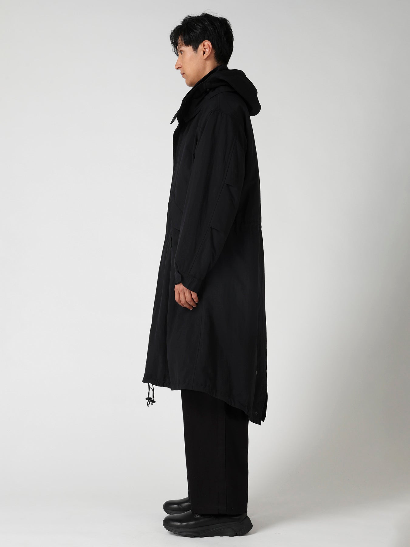 NYLON TASLAN MOD COAT WITH THINSULATE – THE SHOP YOHJI YAMAMOTO
