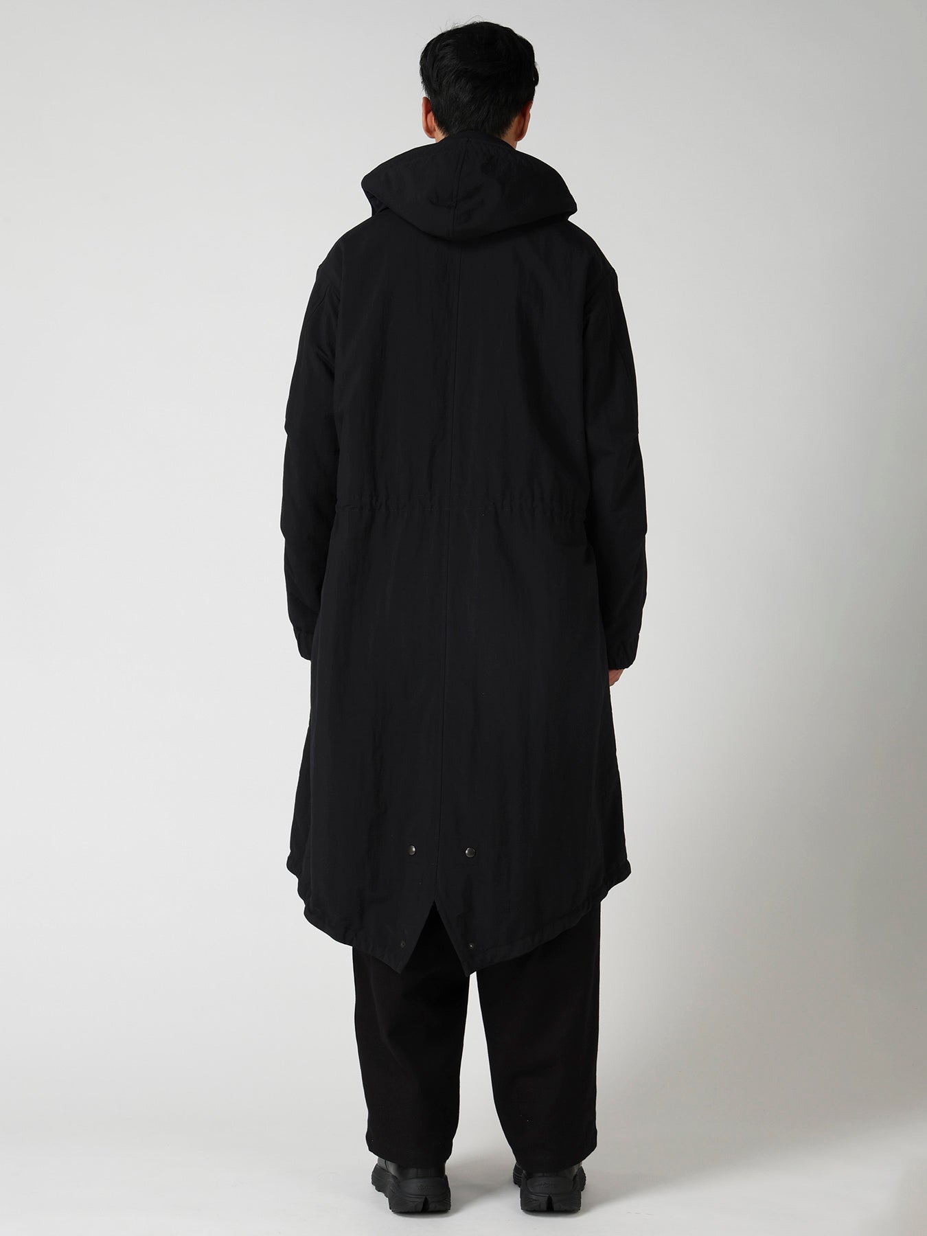 NYLON TASLAN MOD COAT WITH THINSULATE