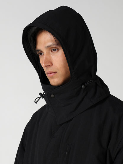 NYLON TASLAN MOD COAT WITH THINSULATE